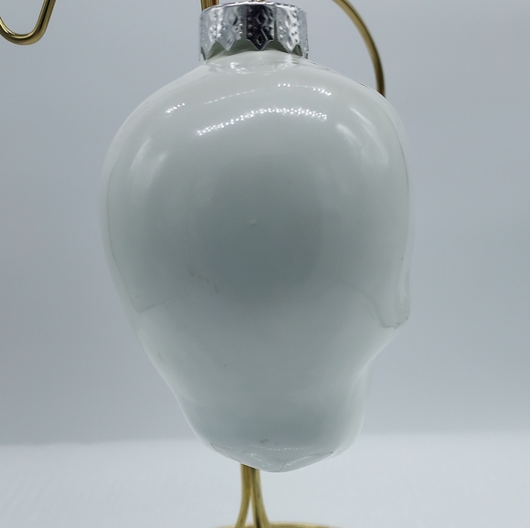 Glass Ornament Day of the Dead Glittery Festive New - Picture 3 of 5